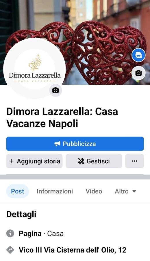 شقة Dimora Lazzarella نابولي المظهر الخارجي الصورة